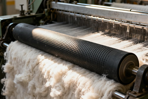 橡膠滾輪應(yīng)用于紡織行業(yè)