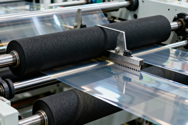 橡膠滾輪應(yīng)用于薄膜加工行業(yè)